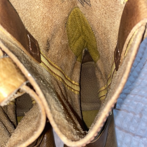 Vintage Durango Harness Western Leather Boots Square Toe Men’s 9D - Picture 15 of 15